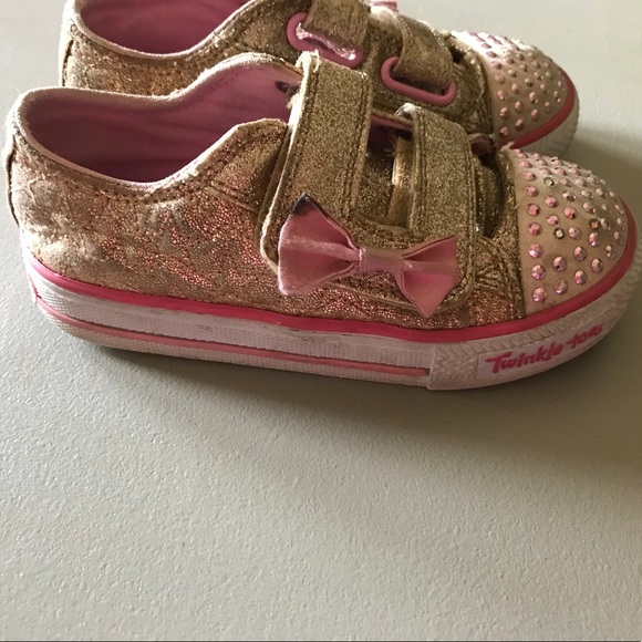 Twinkle toes pink and gold - Picture 2 of 8