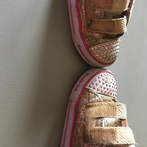 Twinkle toes pink and gold - Picture 5 of 8