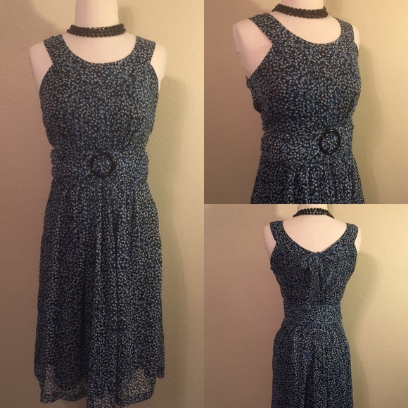 Jonathan Martin Blue Dress - Picture 1 of 4