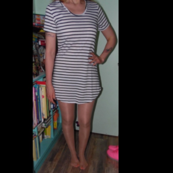 HOST PICK! NWOT! Cute and comfy stripe dress! - Picture 2 of 6