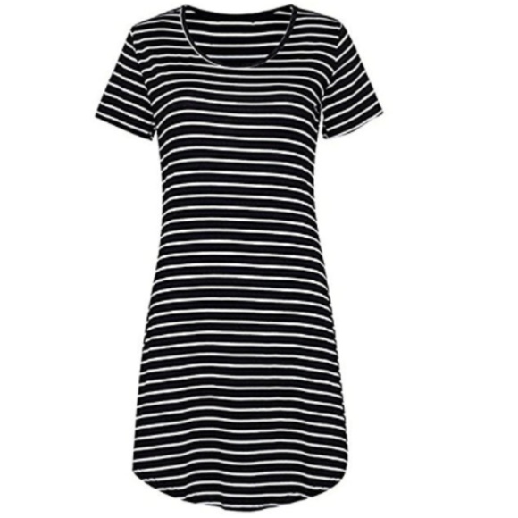 HOST PICK! NWOT! Cute and comfy stripe dress! - Picture 5 of 6
