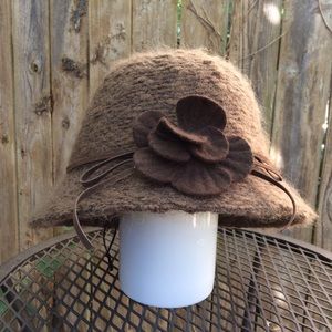 Mohair bucket hat
