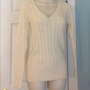 Fitted Cable Sweater