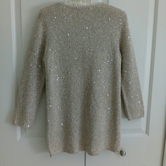 🔴 Saks Off 5th Sparkly Sexy Pullover - Picture 7 of 7
