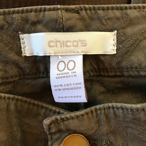 ‼️LAST DAY‼️ Chico’s Floral Patterned Pants - Picture 6 of 8