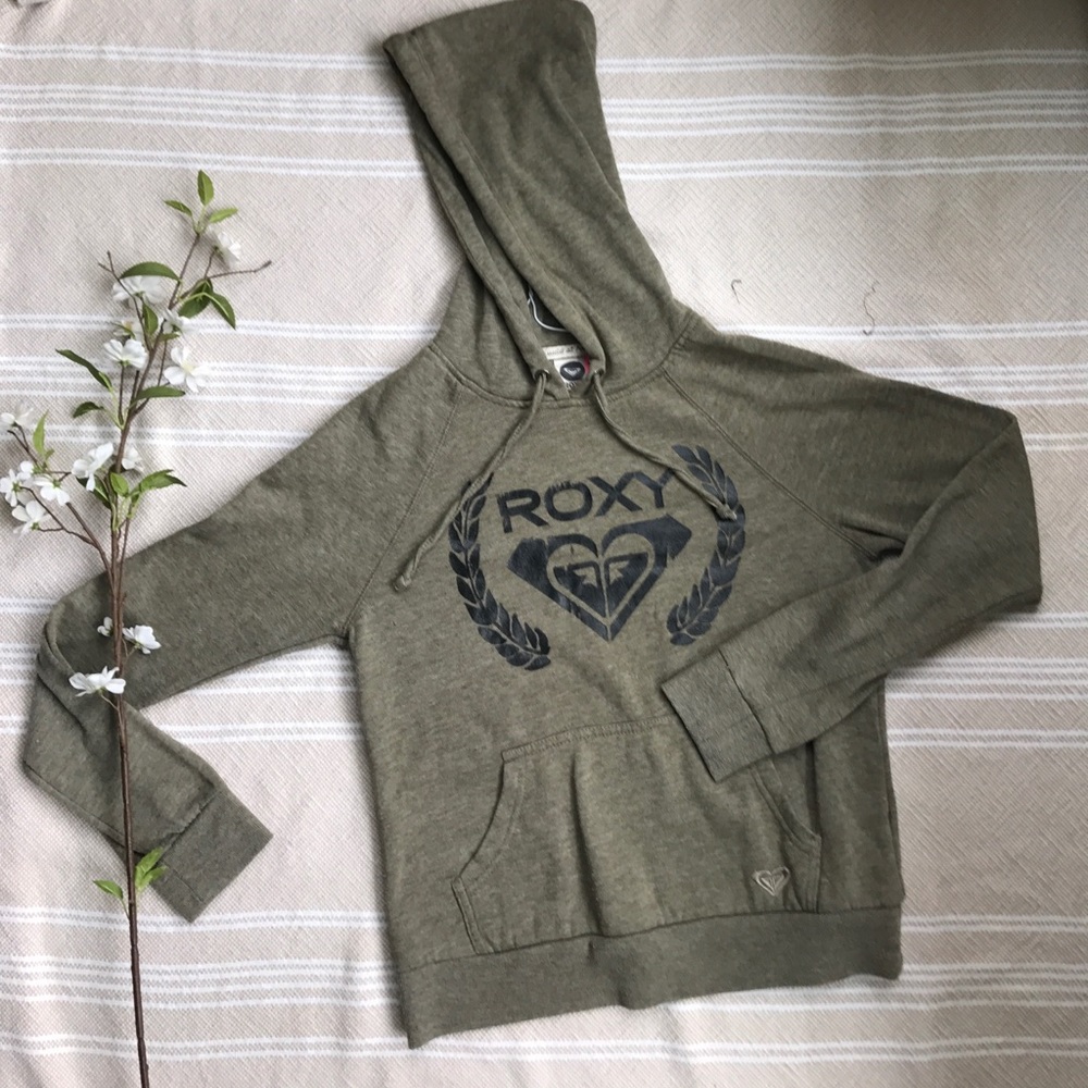Natural green Roxy women's hoodie