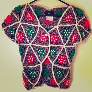 A Cute Crochet Cardigan. Never Worn!