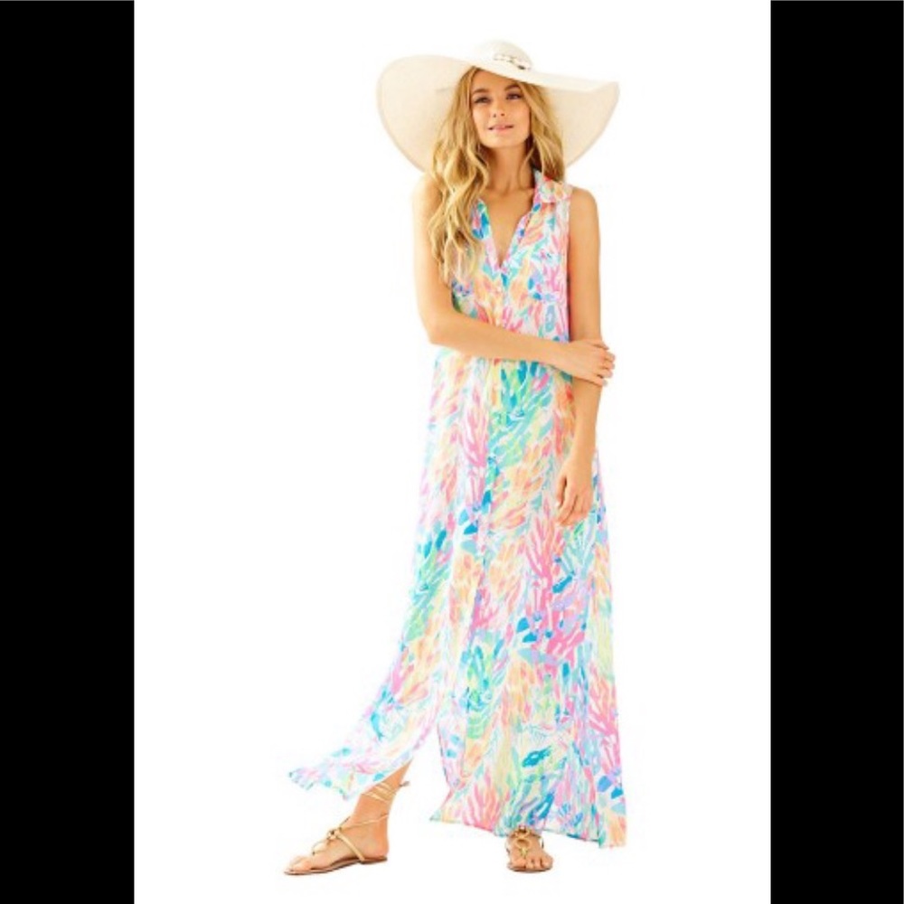 Lilly Pulitzer Ezra Beach Maxi Dress