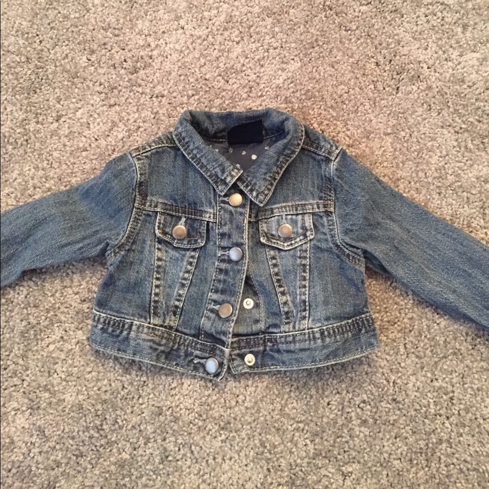 Baby jean jacket