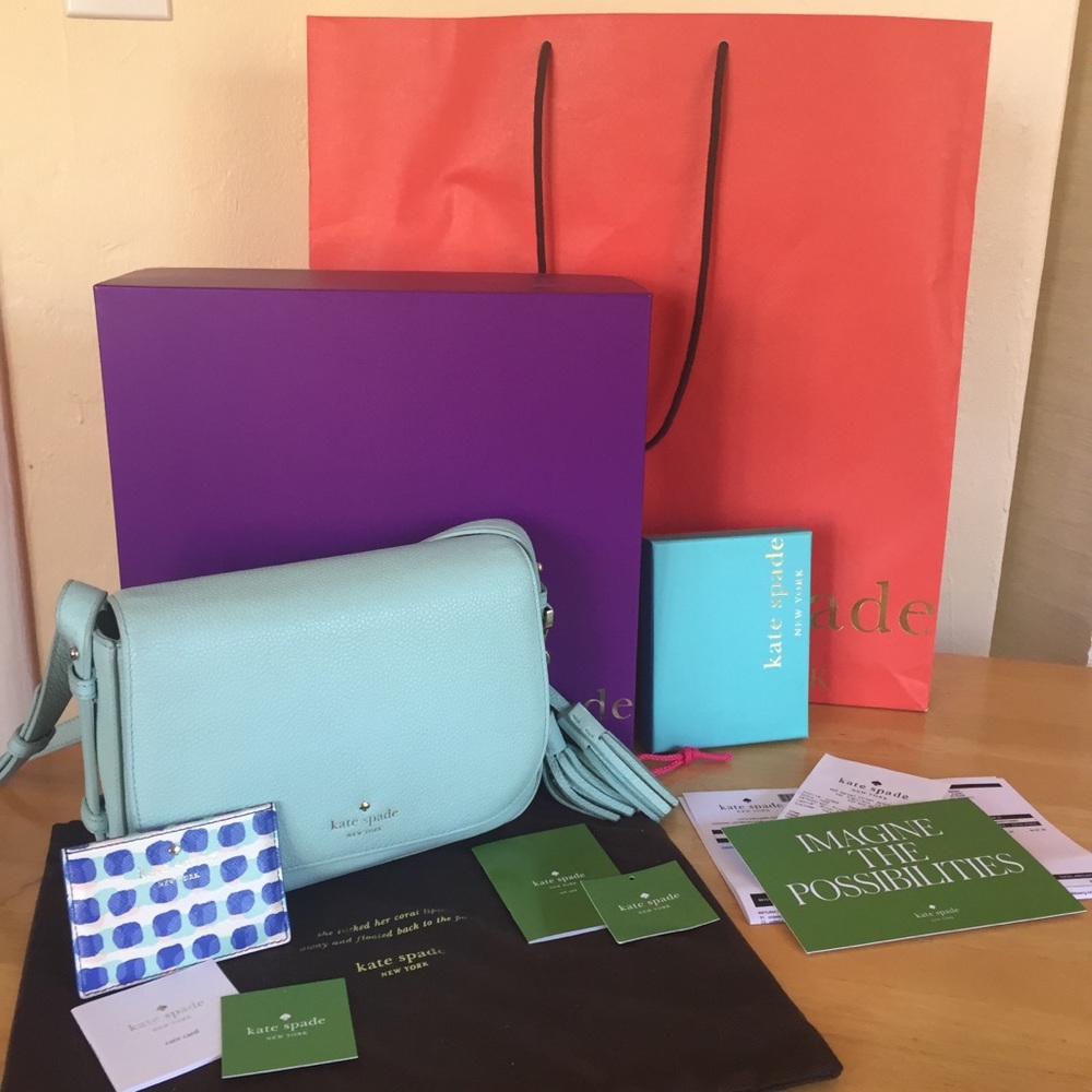 🎉 Kate Spade Penelope Crossbody Bag & Card Holder