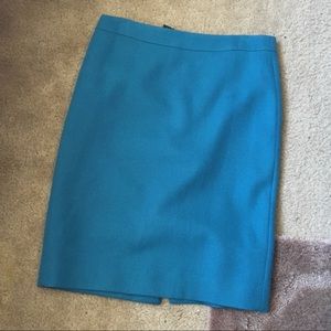J. Crew wool pencil skirt