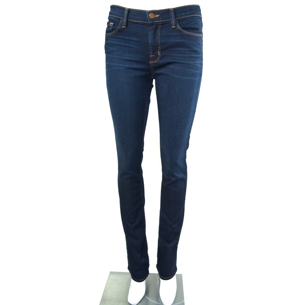 J Brand Mid Rise Cigarette Leg Jeans Skinny Sz 28