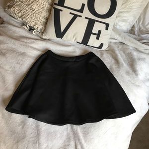 Black Circle Skirt