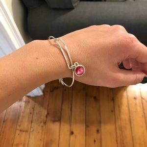 Alex & Ani October Birthstone Charm Bracelet