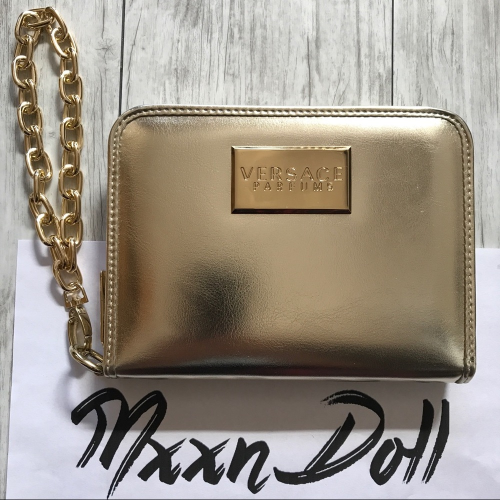 Versace Whistle Wallet Clutch