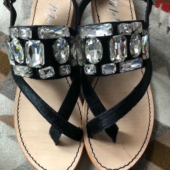 matisse sandals jeweled
