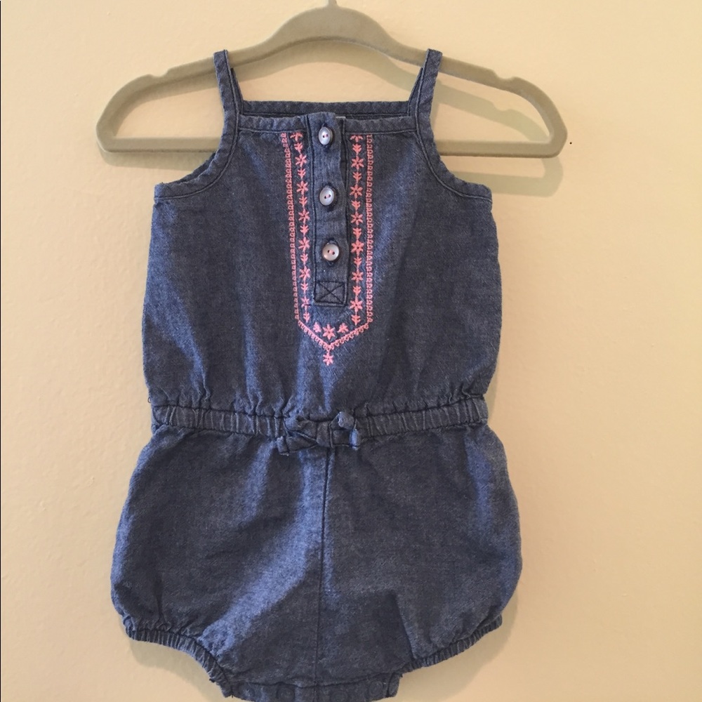 Cute Denim Romper - Like New!