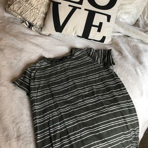 Forever 21 Basic Stripe T-shirt Dress