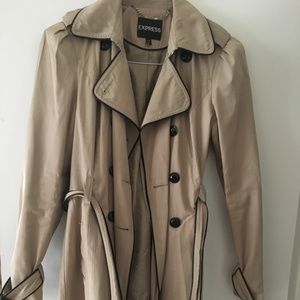 Express Double Breasted Trench Coat