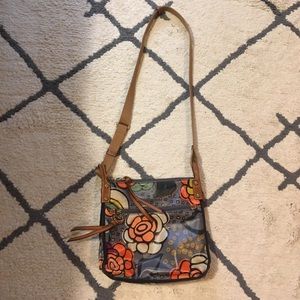 Fossil purse- floral print