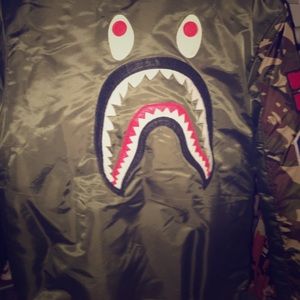 Bape bomber jacket