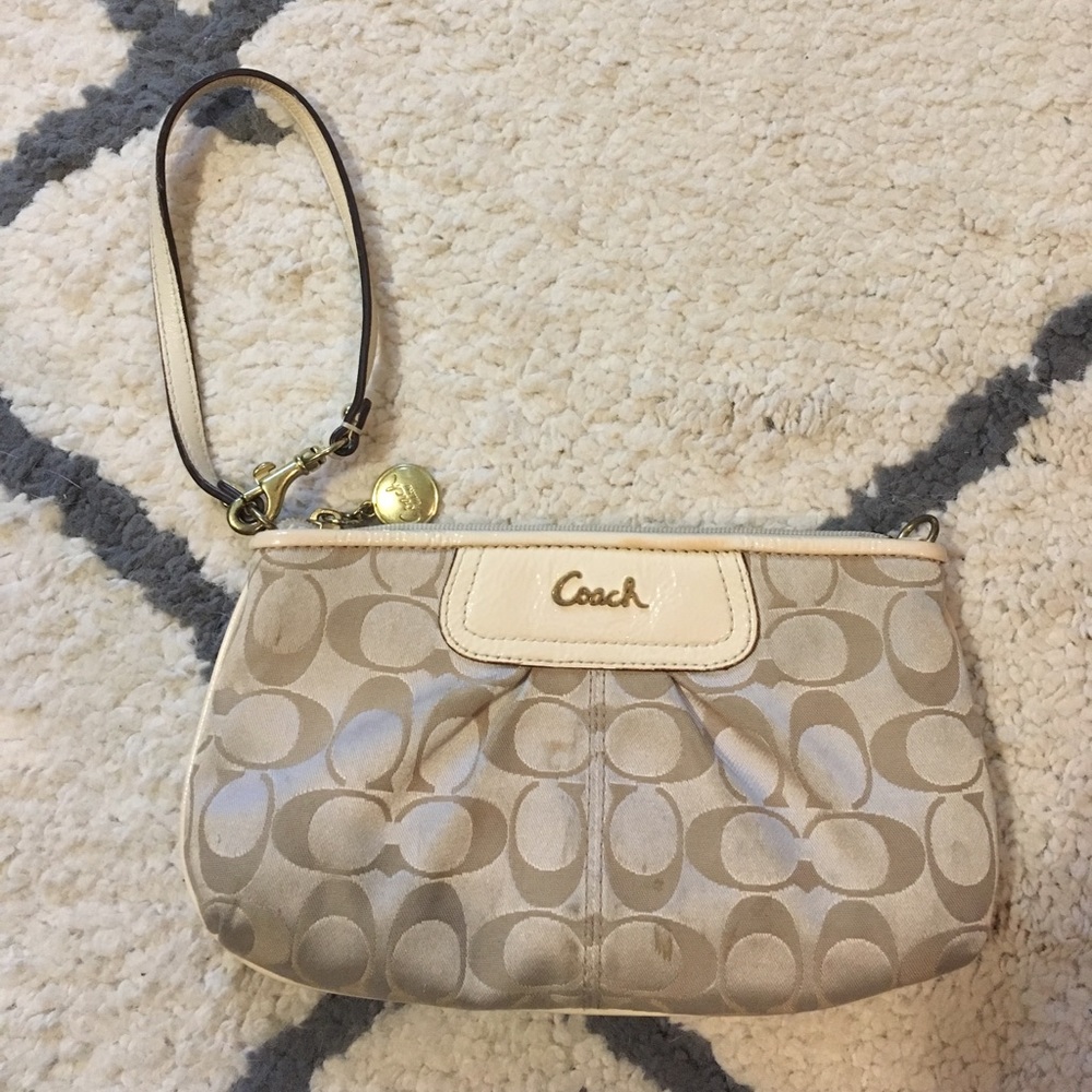 Coach clutch purse
