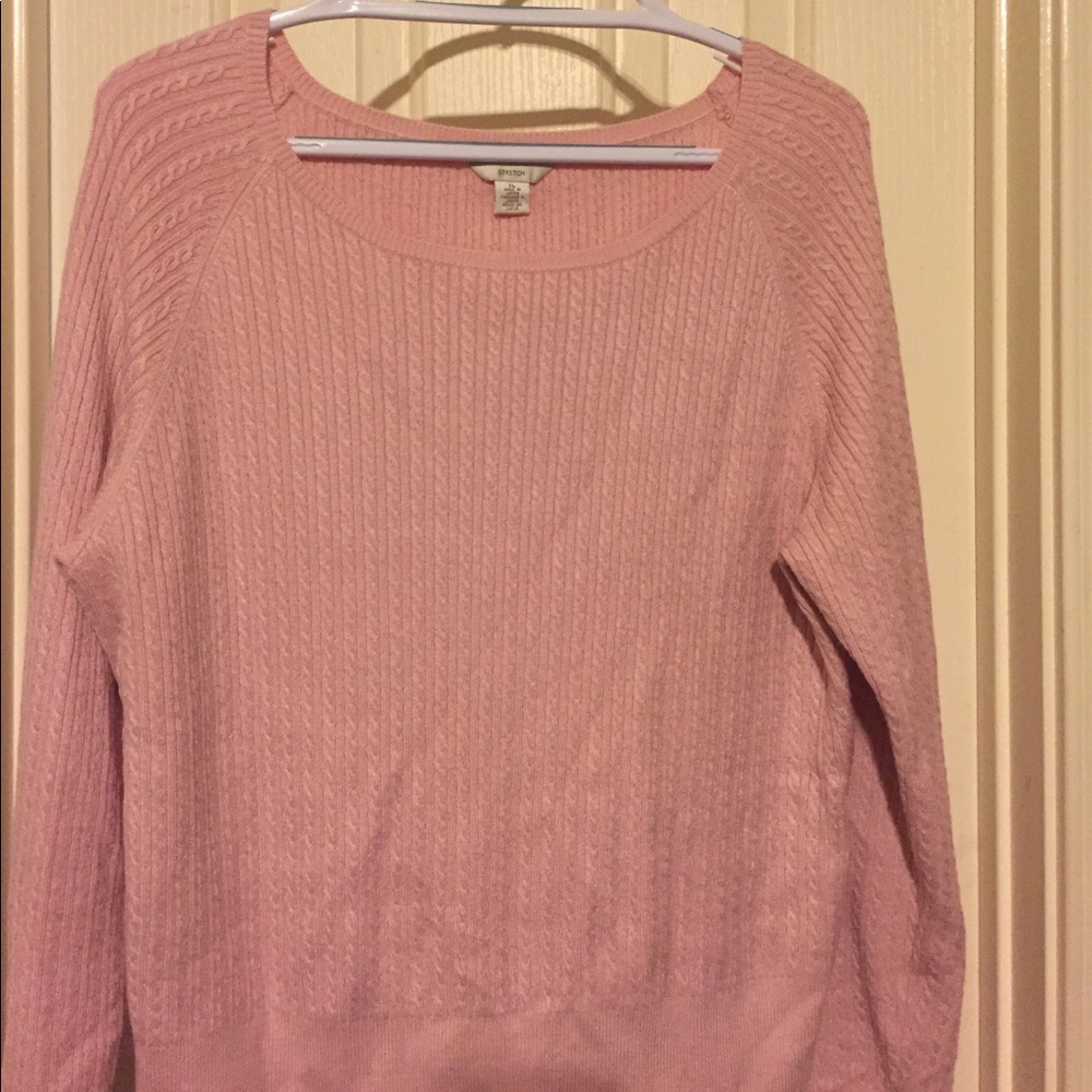 Pink sweater