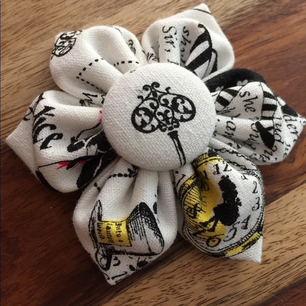 Alice In Wonderland Hair Flower.