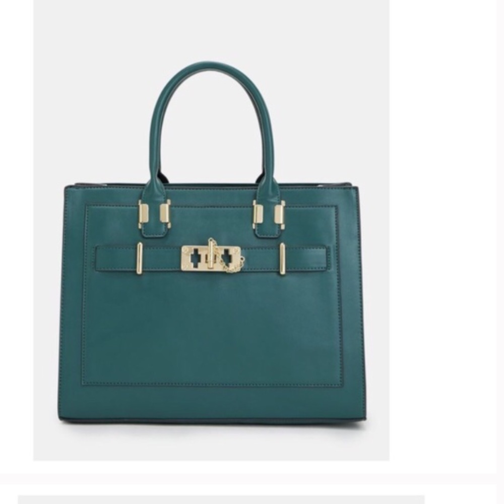 Beautiful teal green handbag
