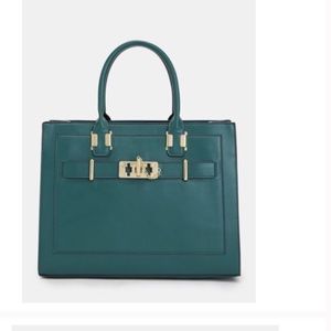 Beautiful teal green handbag