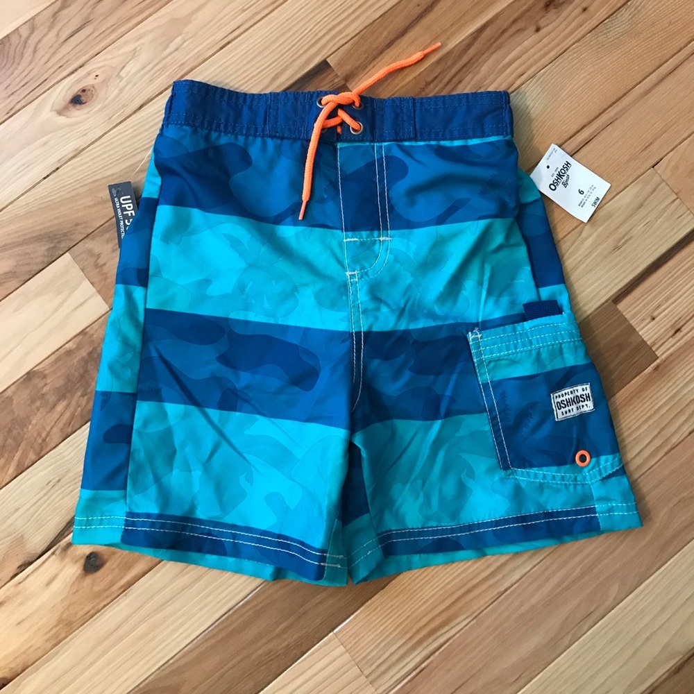 NWT Osh Kosh Boys Swim Trunks