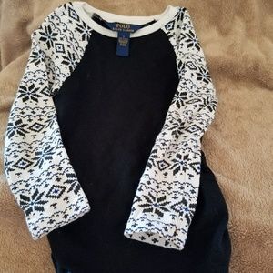 Girls Polo winter shirt