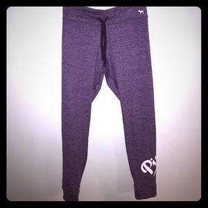Pink brand jogger leggings