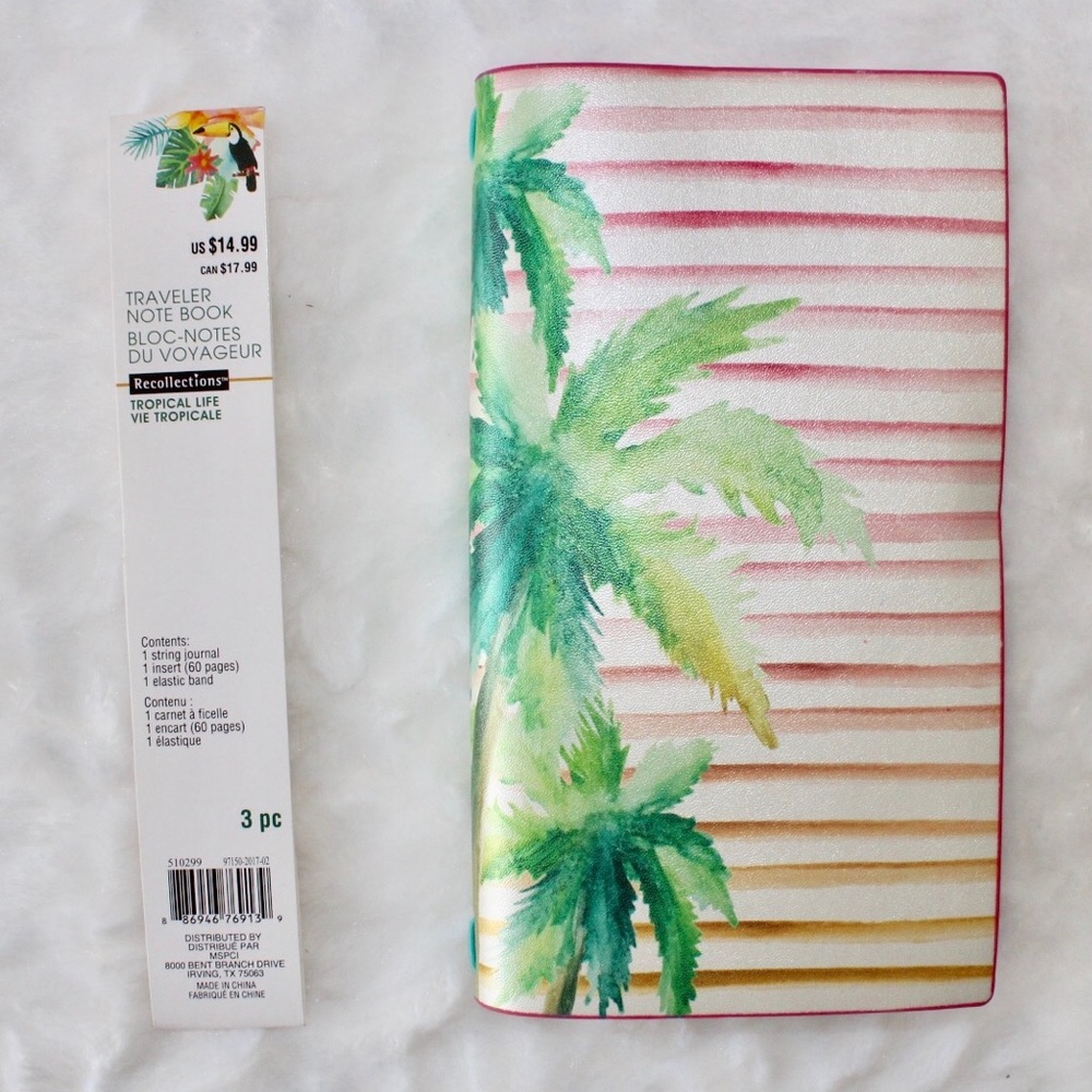 Travelers Journal w/ Undated Calendar