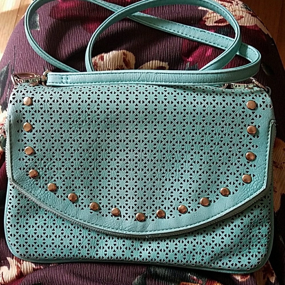 Mint Green Crossbody Bag Gem