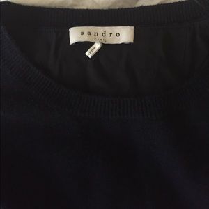 Sandro sweater (navy blue)