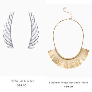 Haven Ear Climbers & Essential Fringe