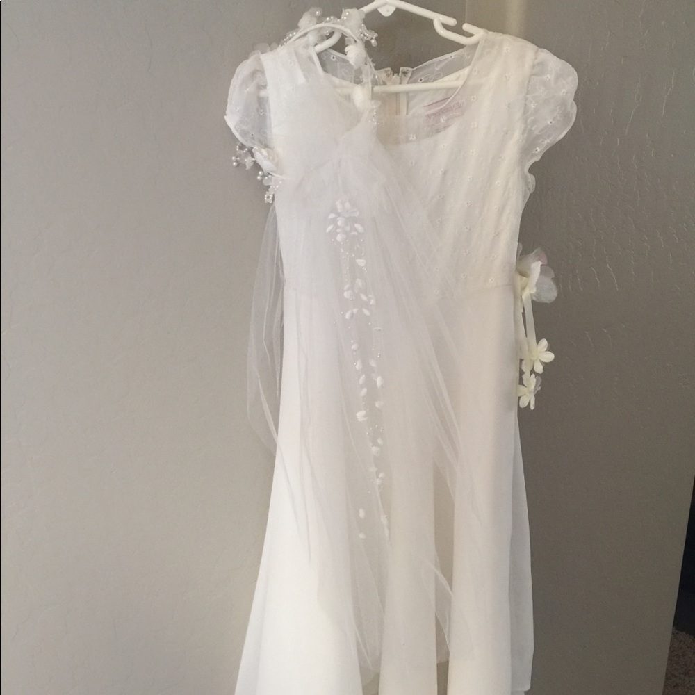American Girl Communion Dress & Veil