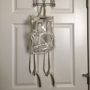 Brandy Melville clear backback