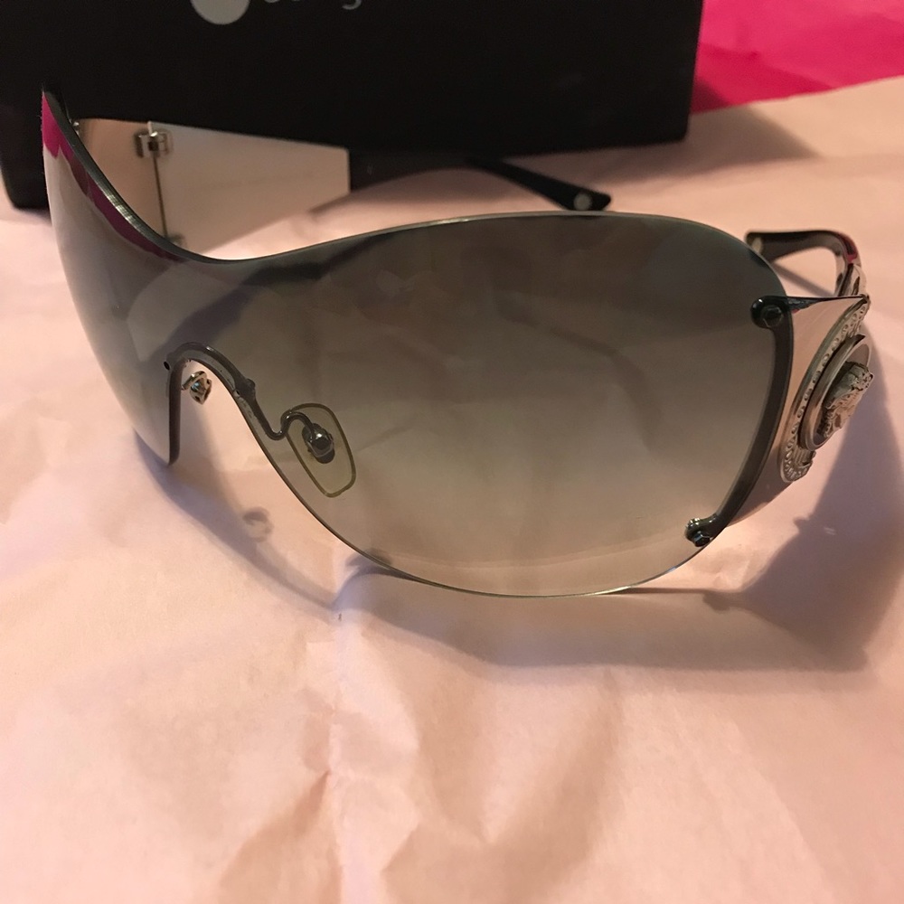 💯 Authentic Versace sunglasses gray radiant