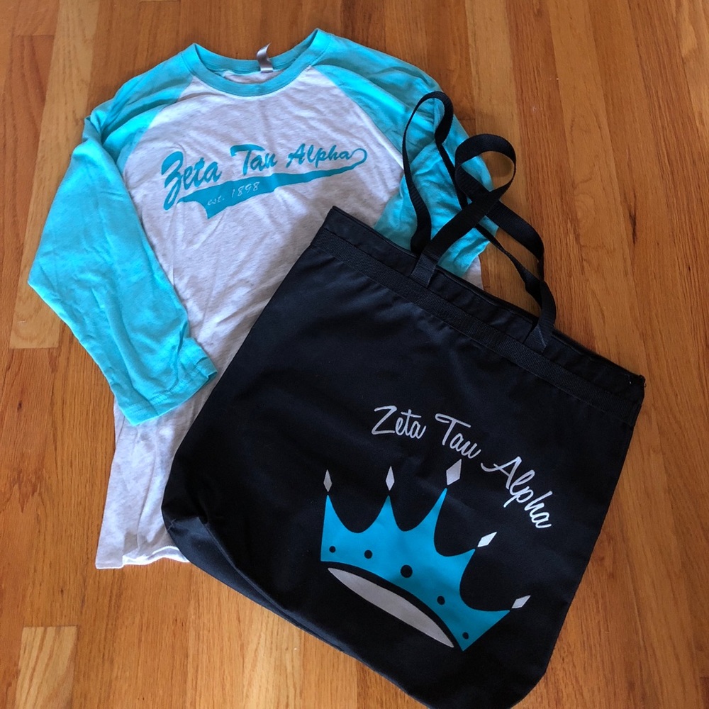 Zeta tau alpha bag
