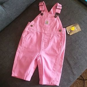 Baby girl Carhartt overalls!