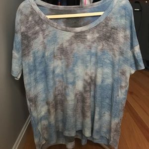 Free People Tie Dye Top