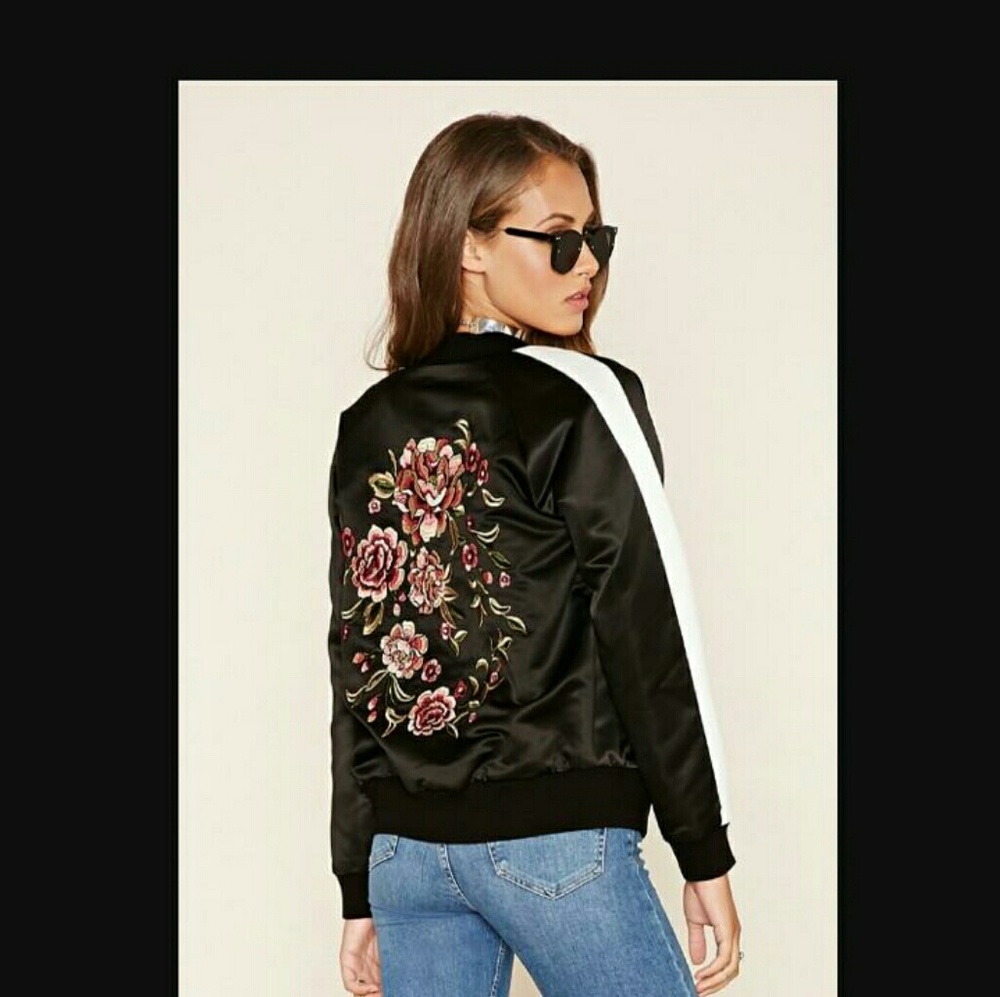 Forever 21 Contemporary Bomber Jacket