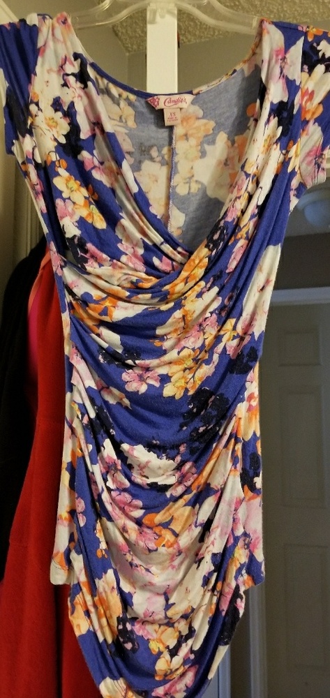 Floral print top