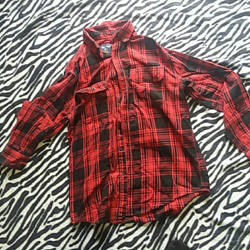 Flannel blouse
