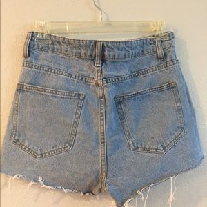 High Waisted Jean Shorts