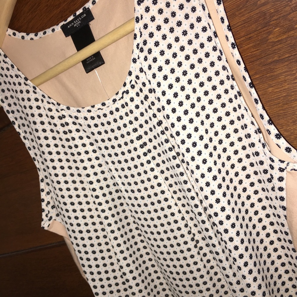 Ann Taylor Patterned Blouse