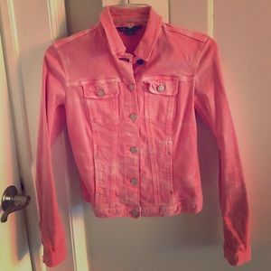 AX Pink denim jacket