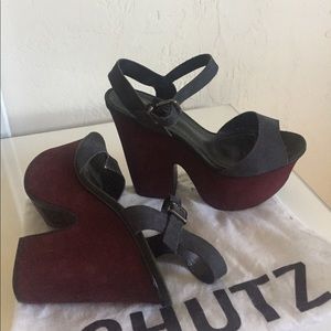 Schutz Platform Shoes
